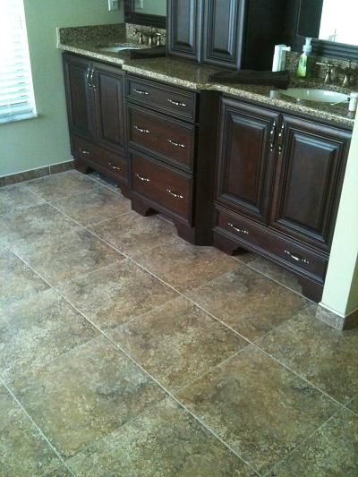 Tile Shower With Bench